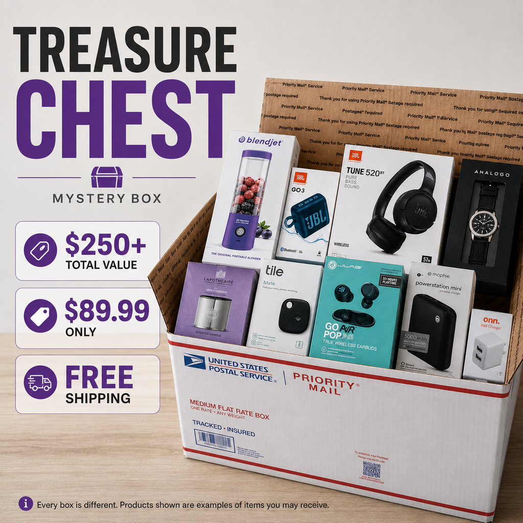 Treasure Chest | $89.99 Premium Mystery Box