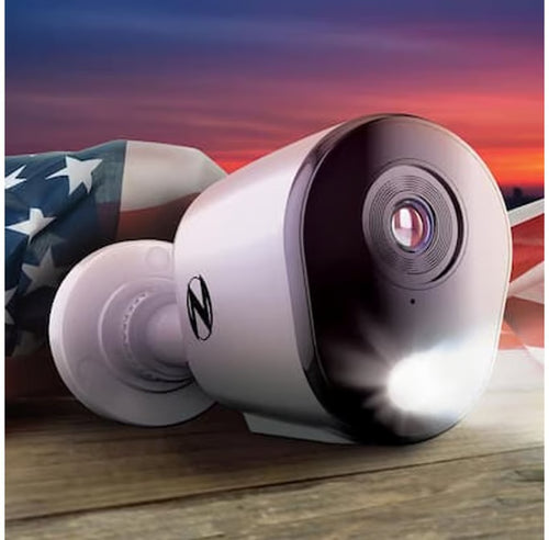 12-Channel 2K Wired Security Camera System with 1TB DVR & 4 Cameras