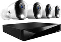 12-Channel 2K Wired Security Camera System with 1TB DVR & 4 Cameras